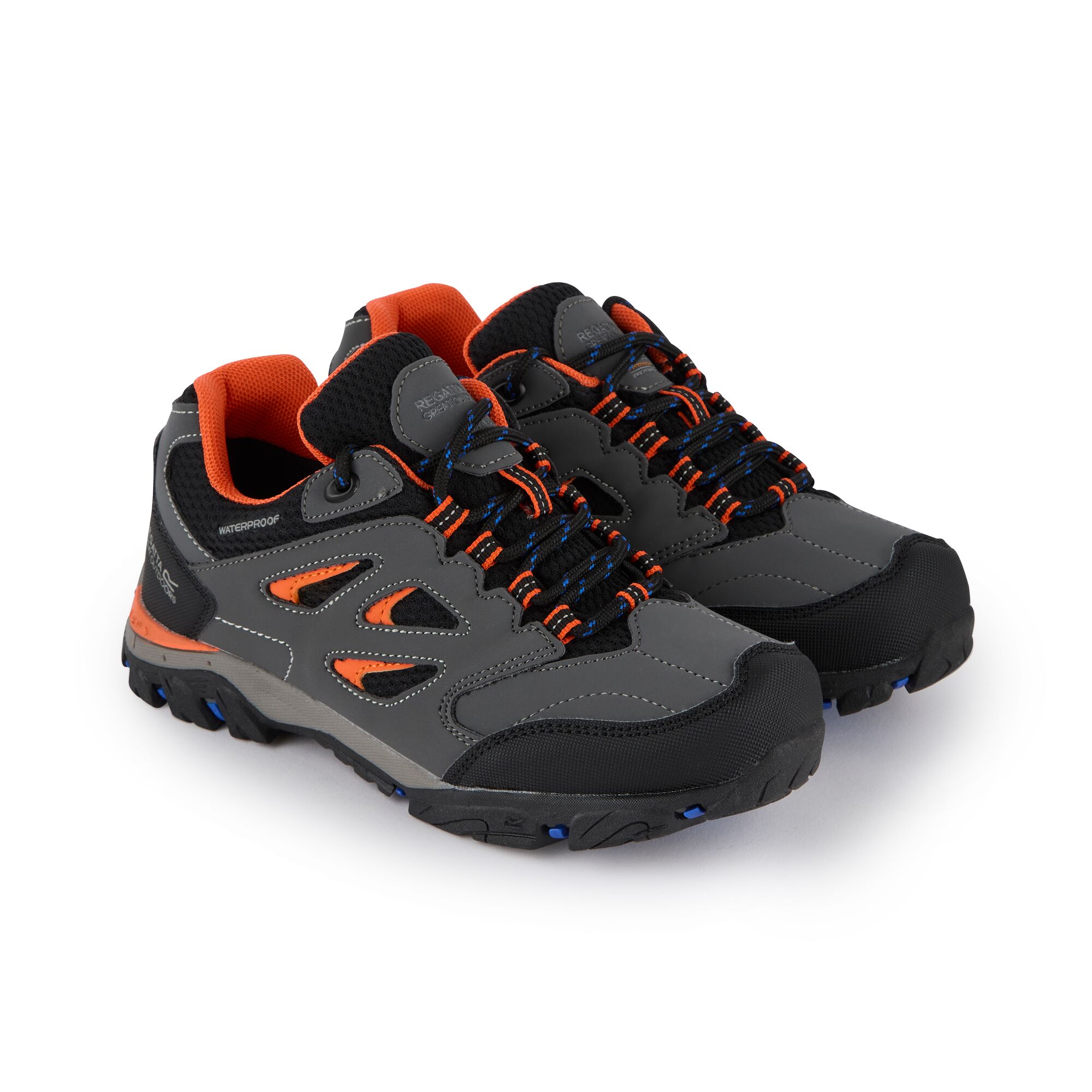 Regatta Kids/' Holcombe IEP Waterproof Walking Shoes Grey