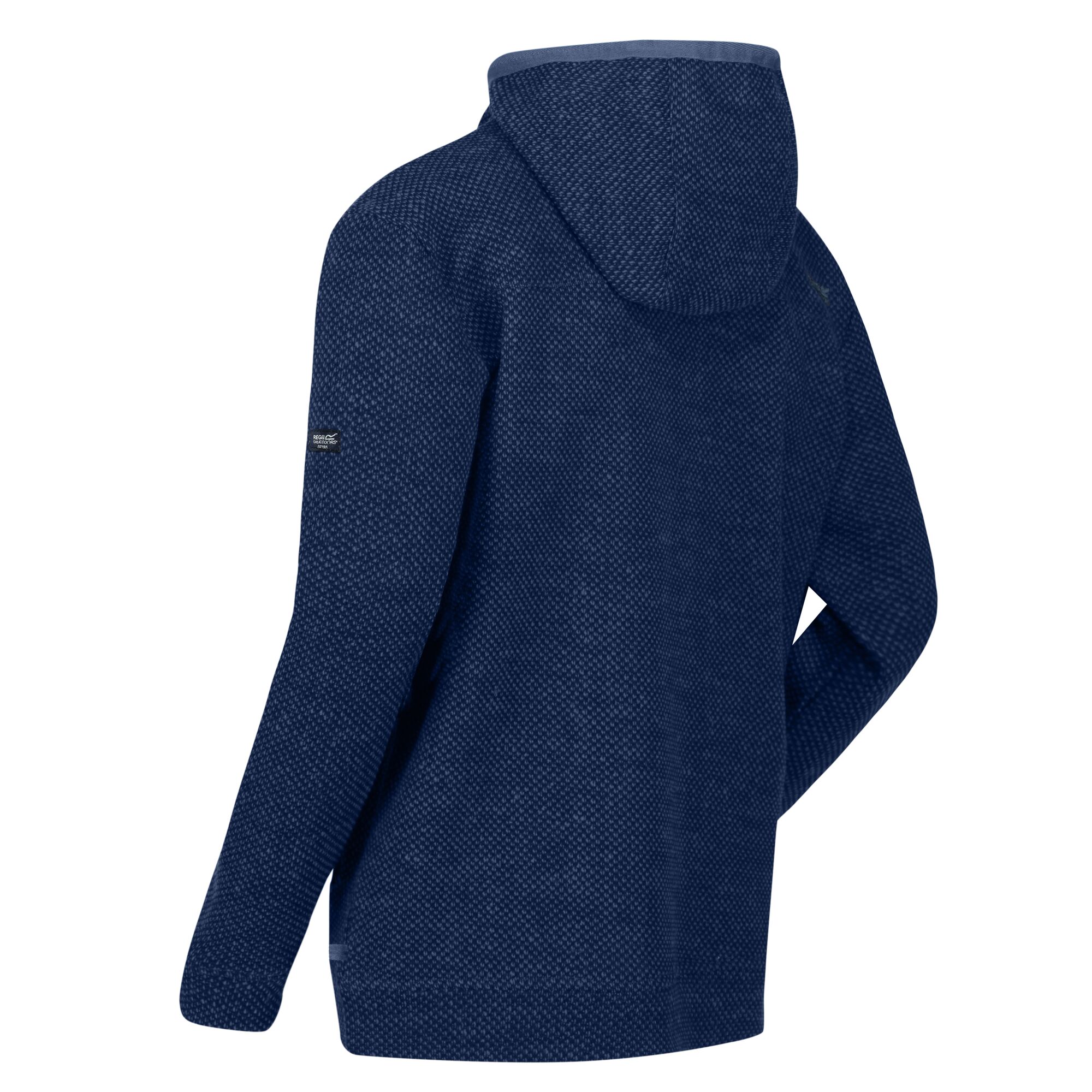 Regatta Men/'s Laszlo Mid Weight Full Zip Hooded Fleece Blue