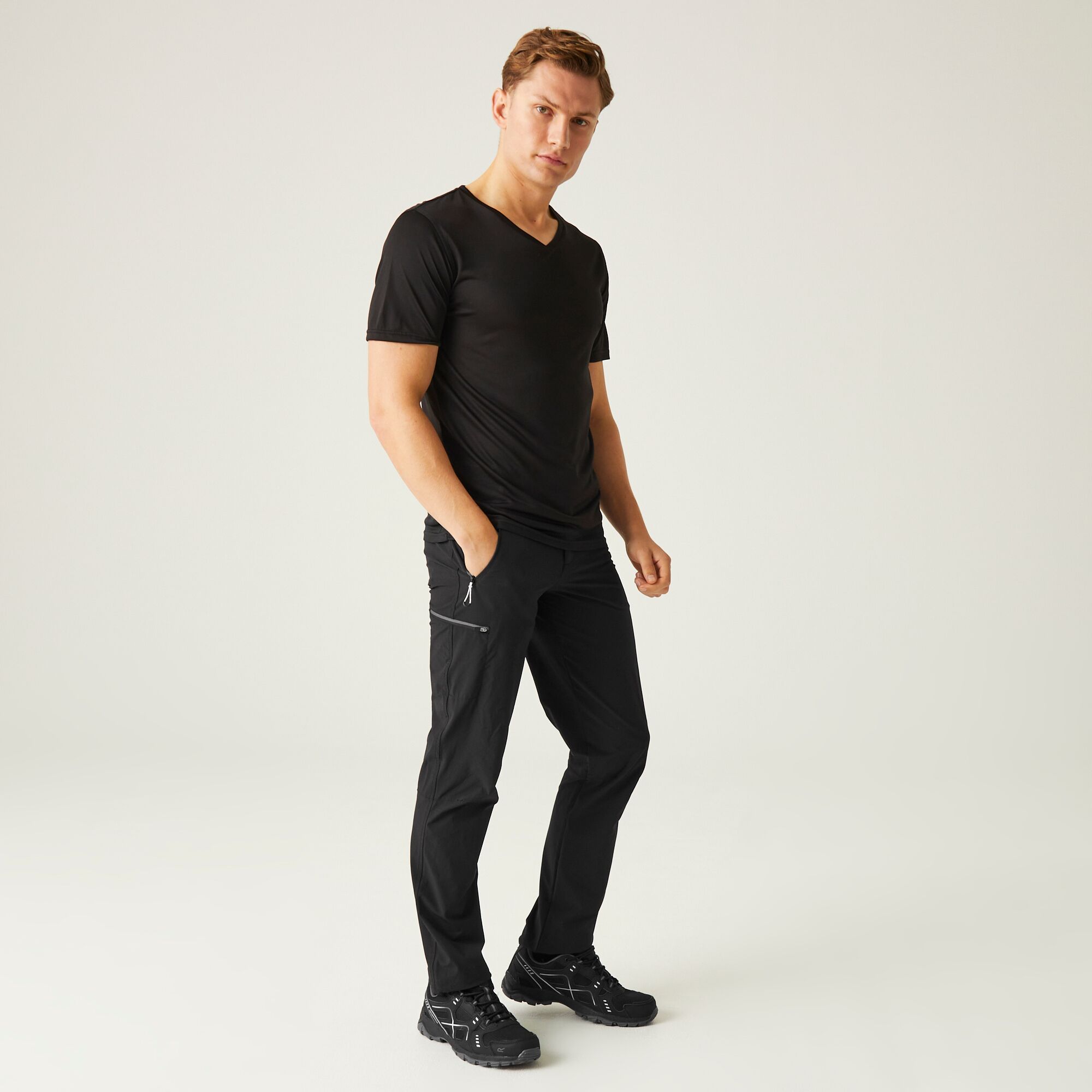 Black Regatta Men/'s Xert III Stretch Walking Trousers