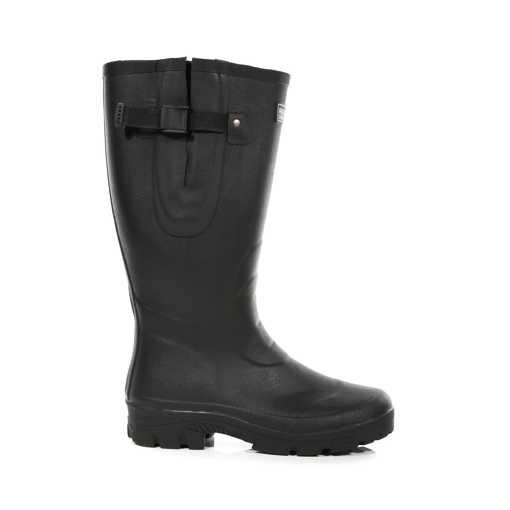 Regatta Mens Rivington Adjustable Wellington Boots Black eBay