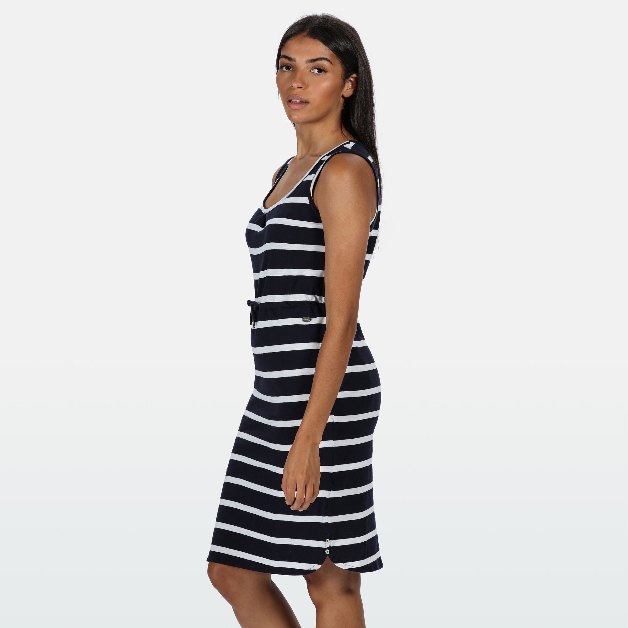Striped sleeveless dress Clearance