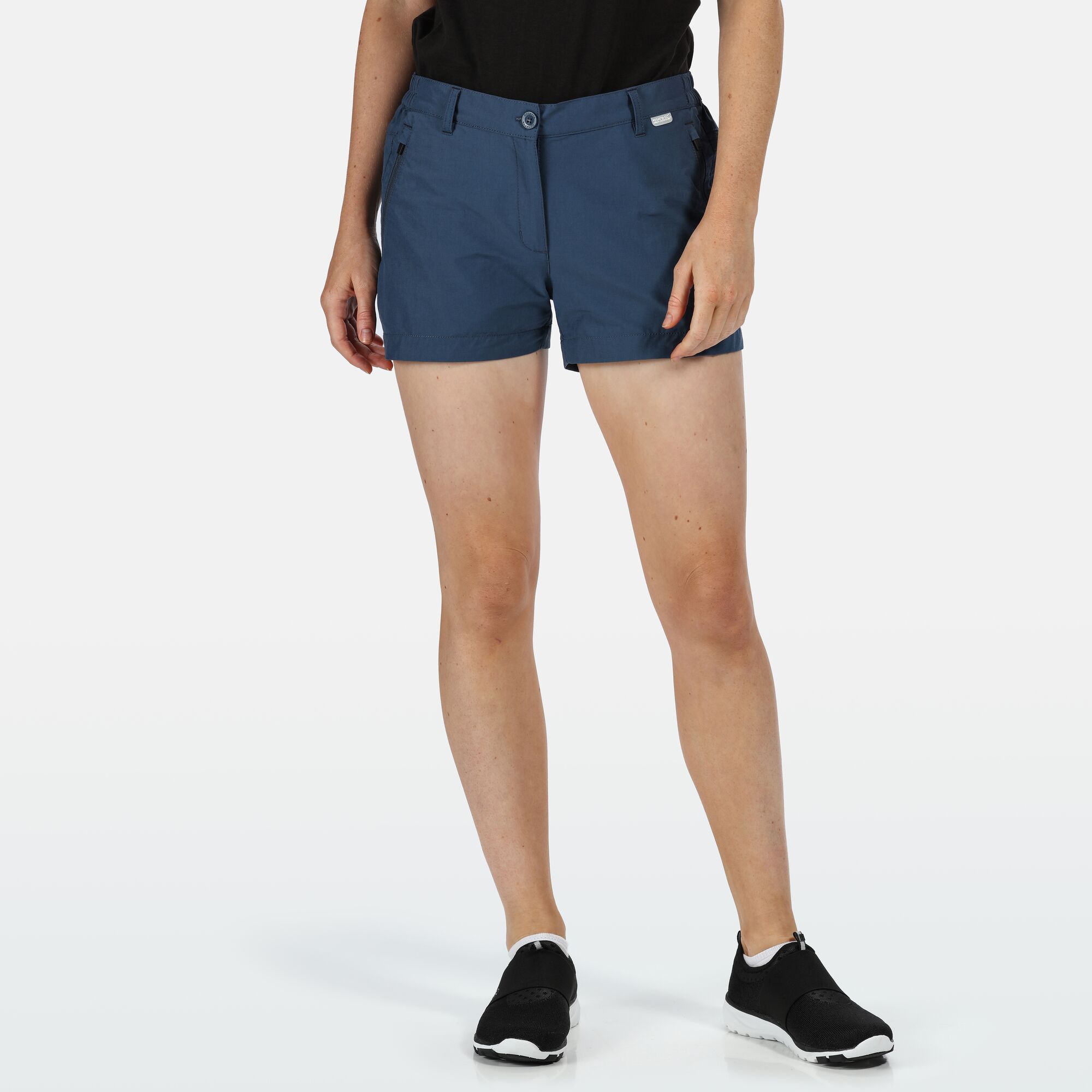 Regatta Women/'s Highton Walking Shorts Blue