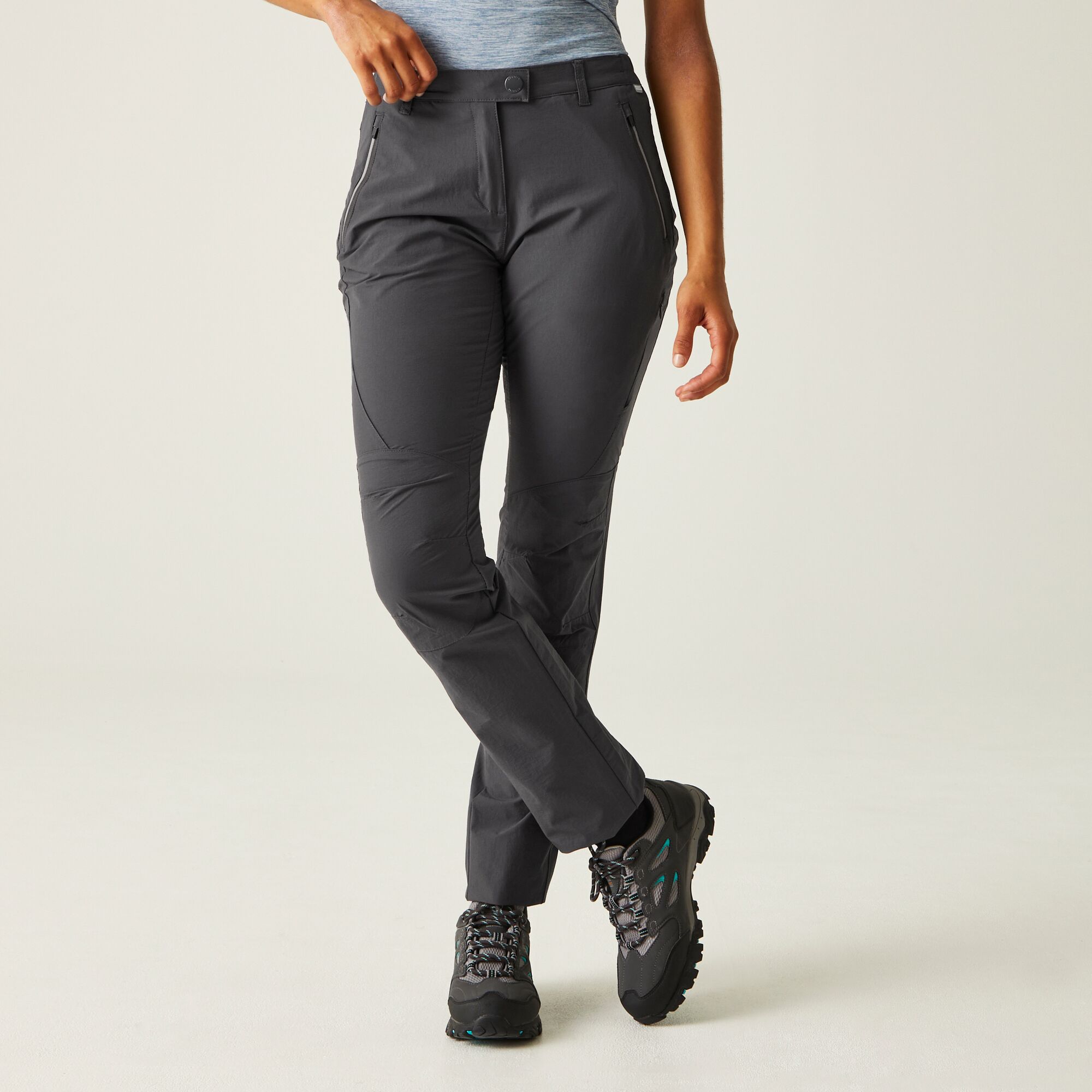 Highton Stretch Walking Trousers - Grey 