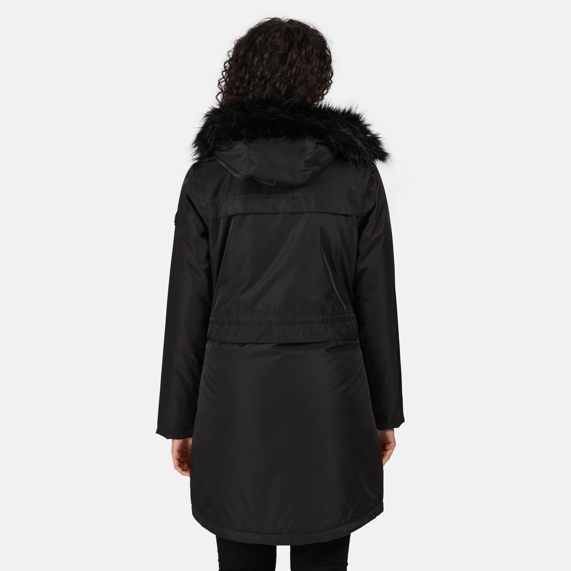 regatta black parka