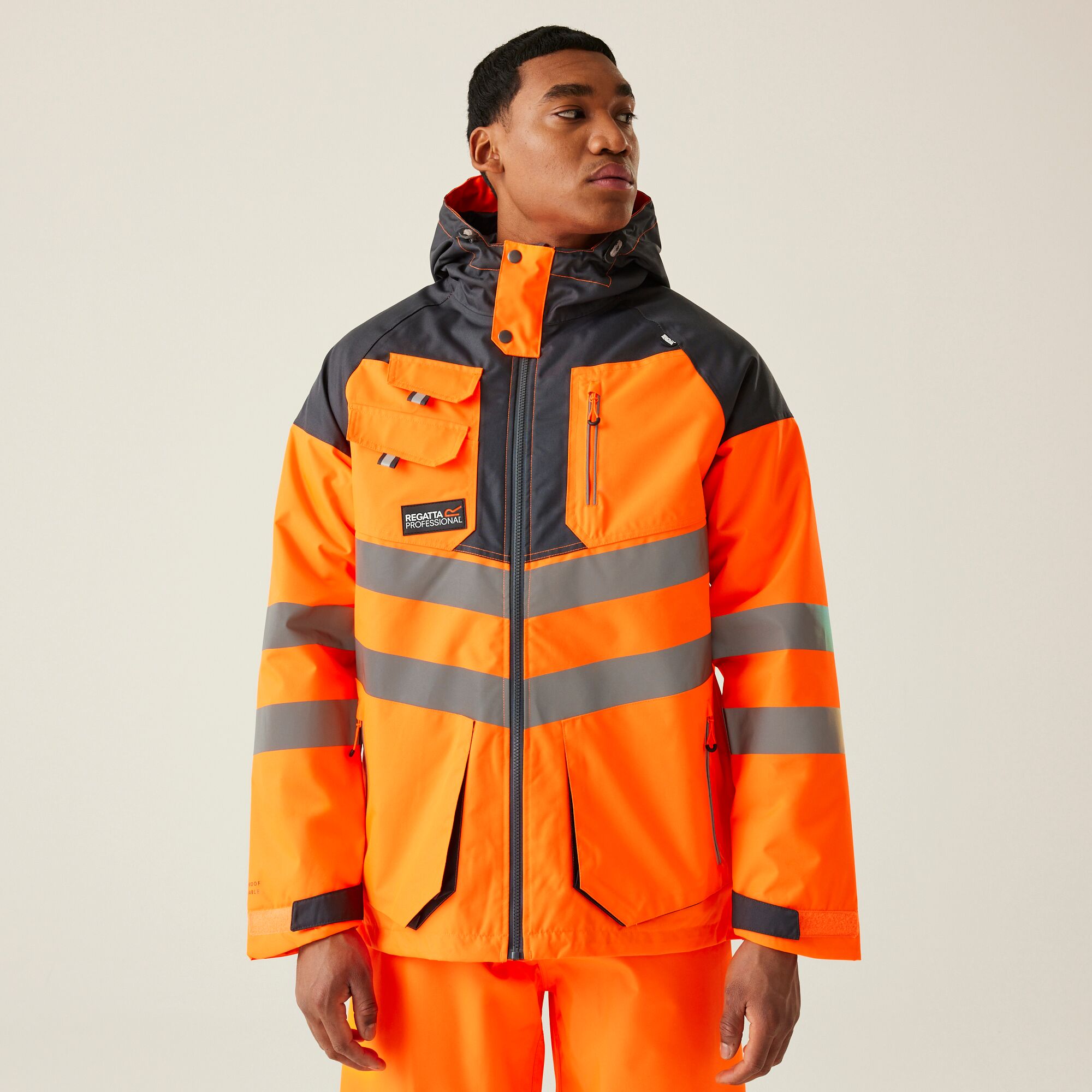 regatta hi vis jacket